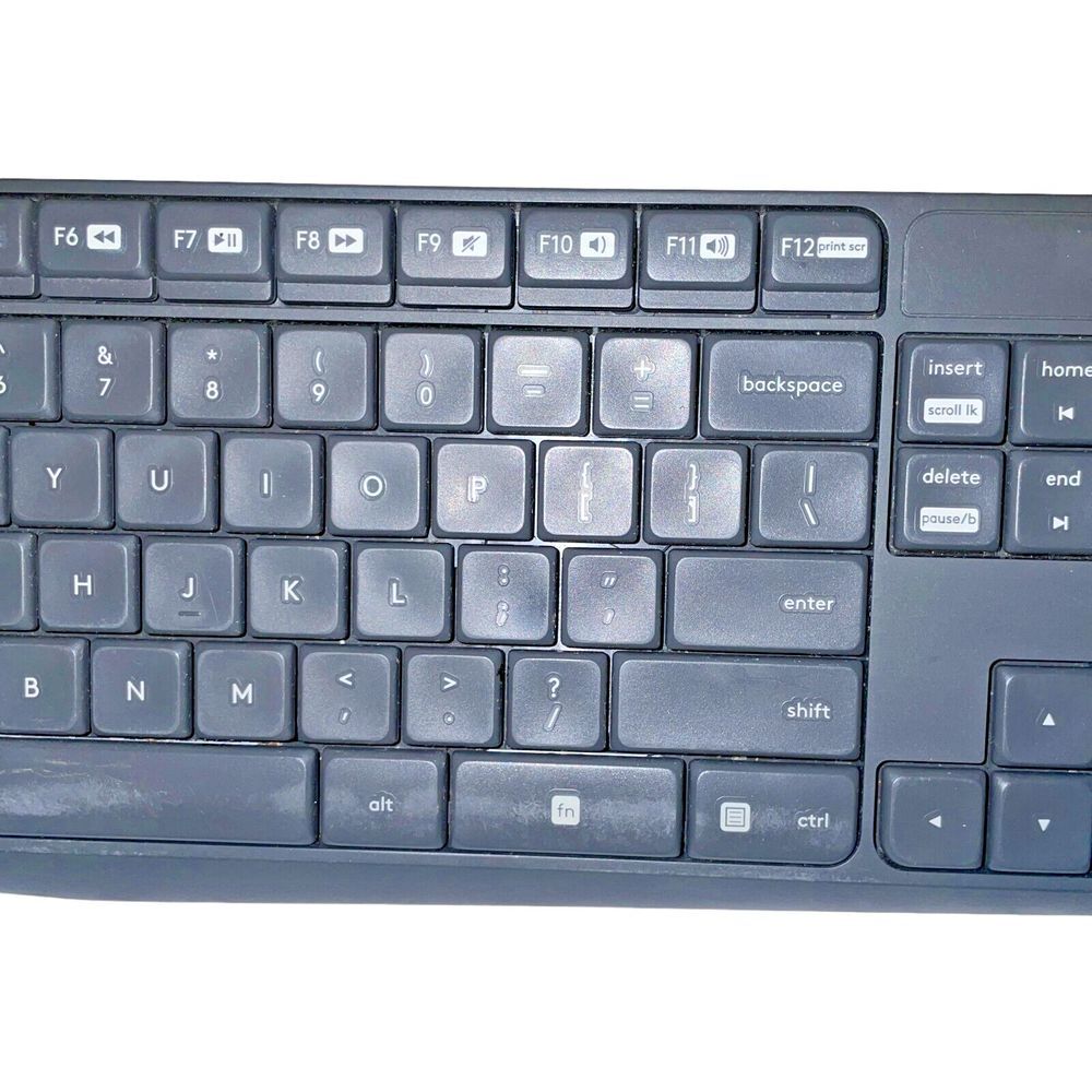 Logitech K235 Gray Wireless Keyboard Without USB Adapter And Mouse‎ - Picture 4 of 11